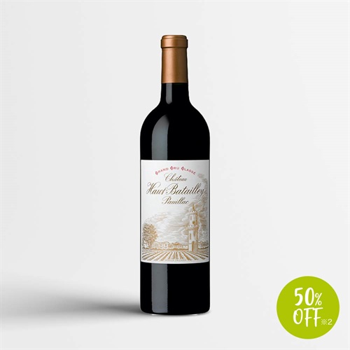シャトー・オー・バタイエ 2018（瓶750ml×1本）／果実酒（赤ワイン）【50％OFF】※2（全国送料込み）